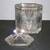 Rare Czech Hexagon Crystal Biscuit Jar 5 thumbnail