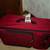 SUITCASE Sonoma Travel Soft Bag Burgundy Multi Zipper Luggage 10 thumbnail