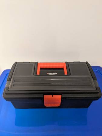 Small Black & Decker Tool Box for sale. 1
