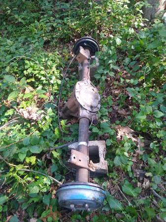 7.5 4 lug Mustang fox body rear 1