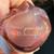 Fenton Pink Glass Bear, hand painted - 3.5" tall - so cute! 4 thumbnail