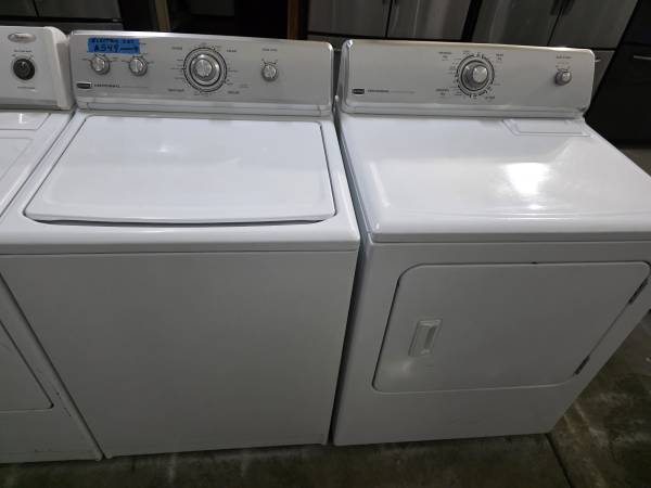Maytag washer and electric dryer set 1