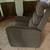 Dark grey electric relaxing comfortable recliner chair 5 thumbnail
