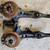 90-91 Honda CRX Si Rear Disc Brake Trailing Arm Set 1 thumbnail