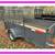 Utility Trailer 5 x 10 Single Axle Eagle 3.5K Rated LT Warranty 15 thumbnail