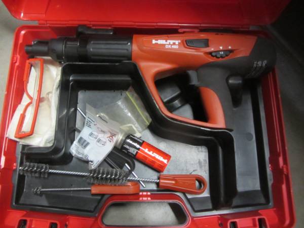 Hilti Powder Actuated Nail Gun DX460 1