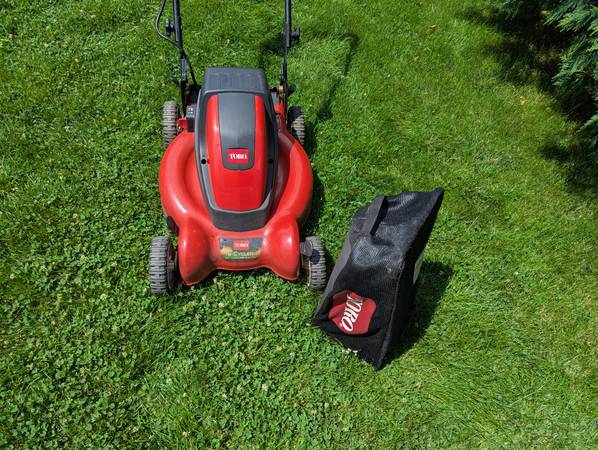 e-Cycler 20-inch Cordless Electric Lawn Mower 1