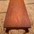 Stunning Solid Oak Vintage Console Table / Sofa Table 9 thumbnail