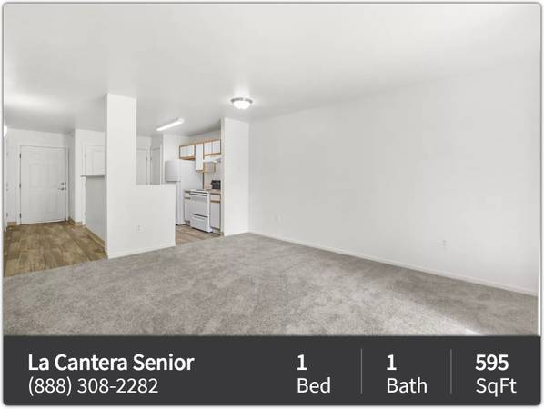 Gracious environment designed for seniors! 1 Bed 1 Bath available! 1