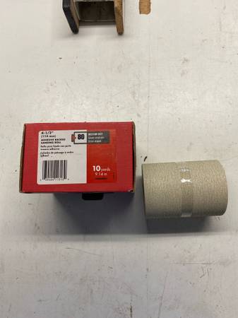 Roll of 80 grit sticky back sandpaper 1