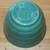 Vintage Bauer USA Ring Ware Mixing Bowl Olive Green 3.25" x 2.5" 6 thumbnail