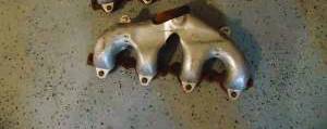 Left Side Corvette C6 LS2 LS3 Exhaust Manifold 1