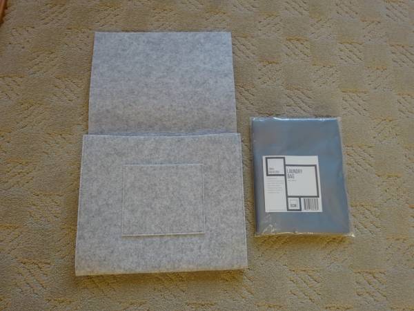 Brand new bed storage caddy and laundry bag 1