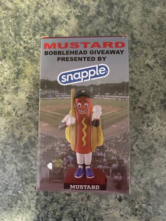 Valleycats Mustard Bobblehead 1