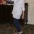 Parsley & Sage COTTON - SMALL White 3/4 Sleeves Button Up Tunic Top 7 thumbnail