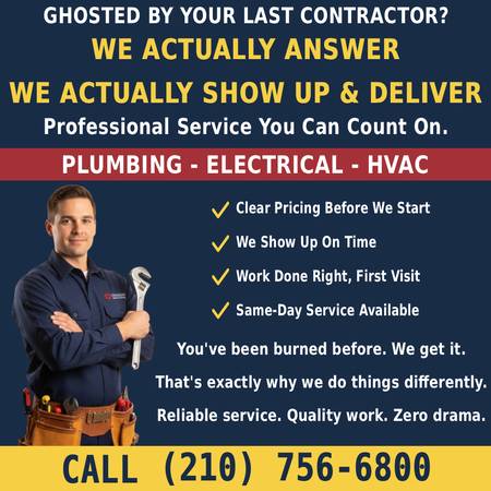 ✅✅Plumber - Electrician - AC Repair - Honest Work, Fair Rates 1