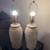 VINTAGE TEXTURED PLASTER LAMPS FROM THE 1980's 3-WAY 1 thumbnail