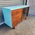 vintage walnut and blue ocean long dresser 3 thumbnail