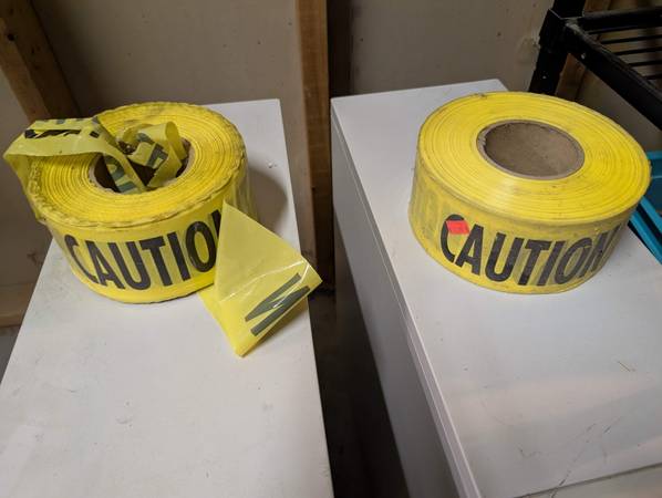 Construction Yellow Caution Tape 1