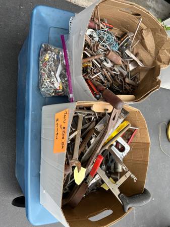 2 boxes of tools 1