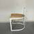 Vintage Chair with Hand Carved Oak Seat 3 thumbnail