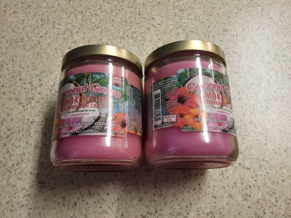 #2. BRAND NEW "SMOKE ODOR EXTERMINATOR CANDLES - $5 (Stoughton)63471316119811122