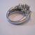 10K Gold Diamond Ring  size 6.25 Excellent condition 10 thumbnail