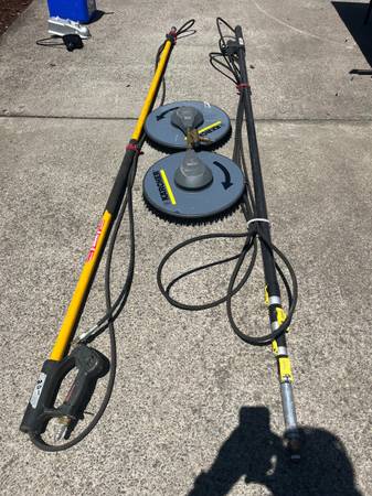 Pressure washer extension rods 1