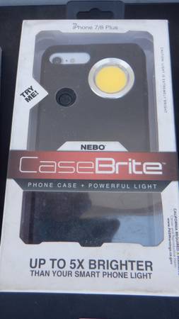 IPHONE 6/8 PROTECTIVE COVERS WITH BRIGHT LIGHT BUILT IN..MAKE OFFER 1