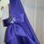 Royal Blue 1strap Prom GOWN Wedding FORMAL Dress Sz 2 XS David Bridal 2 thumbnail
