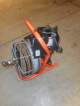 General Pipe cleaners Mini-Rooter drain cleaning machine/snake 1