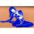 Vintage Modernist Wall Art Nude Electric Blue 2 thumbnail