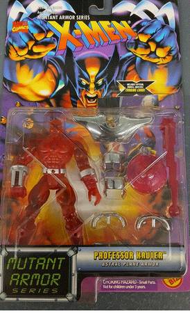 New X-Men Professor Xavier Mutant Armor XMEN Action Figure 1996 1