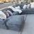 Gray  sectional with chaise 4 thumbnail