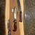 Hand made knives and handmade leather sheaths. 10 thumbnail