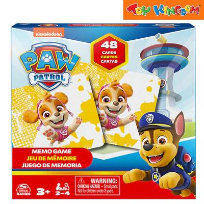 FREE Spin Master Games, Paw Patrol Memory Game 48 Cards, NEW 1