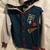 "DISNEY" MICKEY MOUSE VARSITY-STYLE HOODED SWEATSHIRT / JACKET 2T 2 thumbnail