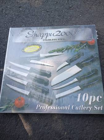 Stainless steel knife set shappu 2000 1