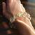 17mm Beautiful Large natural rutile quartz bracelet 7 thumbnail