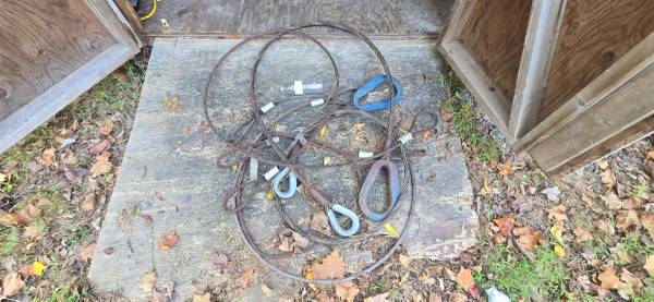 HEAVY DUTY RIGGING CABLES 1"+ THICK 1