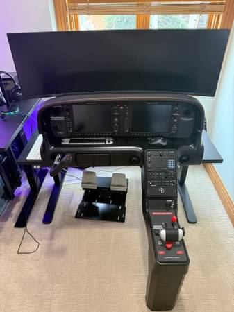 Realsim Gear Cirrus SR22 cockpit - $4,570 (McClusky)63438188922241121