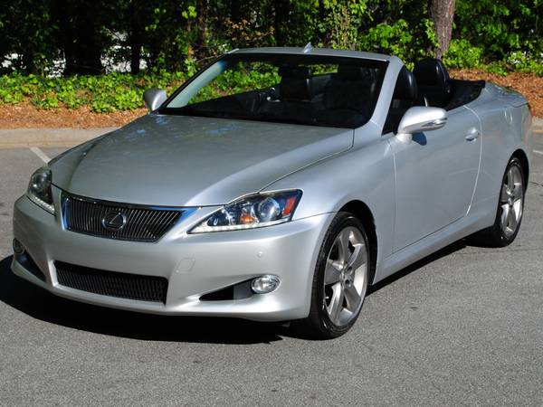 2011 Lexus IS350 C Hardtop Convertible Navi Paquete de Lujo POCAS Millas - $18,200 (Atlanta)636202793158431223