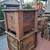 Wooden planter box with a cherry stained exterior 5 thumbnail