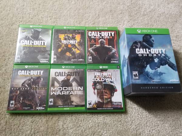 Xbox COD games 1