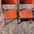 folding chairs set of 6 four alike an two different 1 thumbnail
