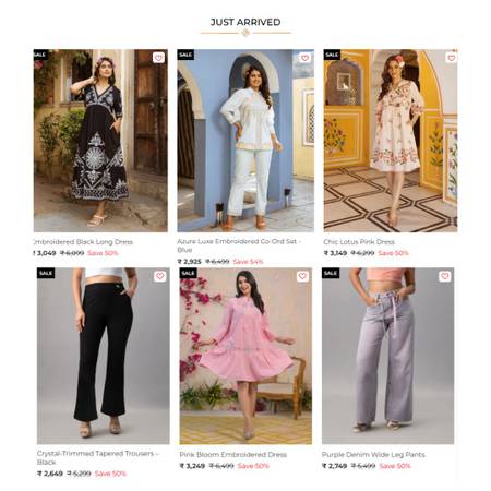 Buy Womens Western Wear online in India 1