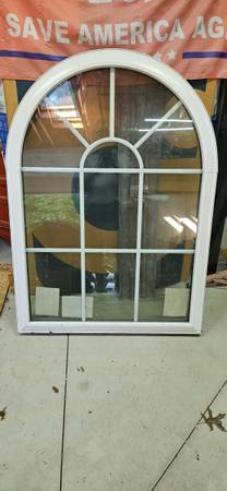 Arched Vinyl Window 1