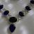 Blue Sapphire Silver Necklace 2 thumbnail