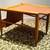 BROWN SALTMAN WEDGE TABLE Magazine Rack John Keal Rare Mid Century Eames era 6 thumbnail