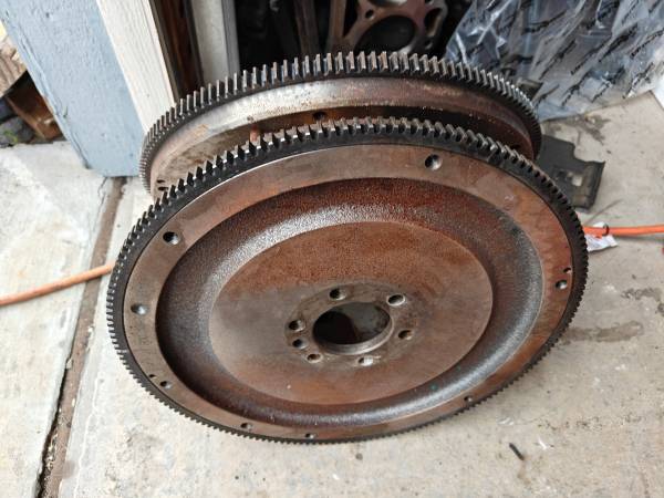 SBC BBC CHEVY manual trans neutral balance flywheel 1